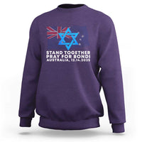 Jewish Strong Stand Together Sweatshirt Pray for Bondi Australia Hanukkah Dec 14 2025 Remembrance - Wonder Print Shop