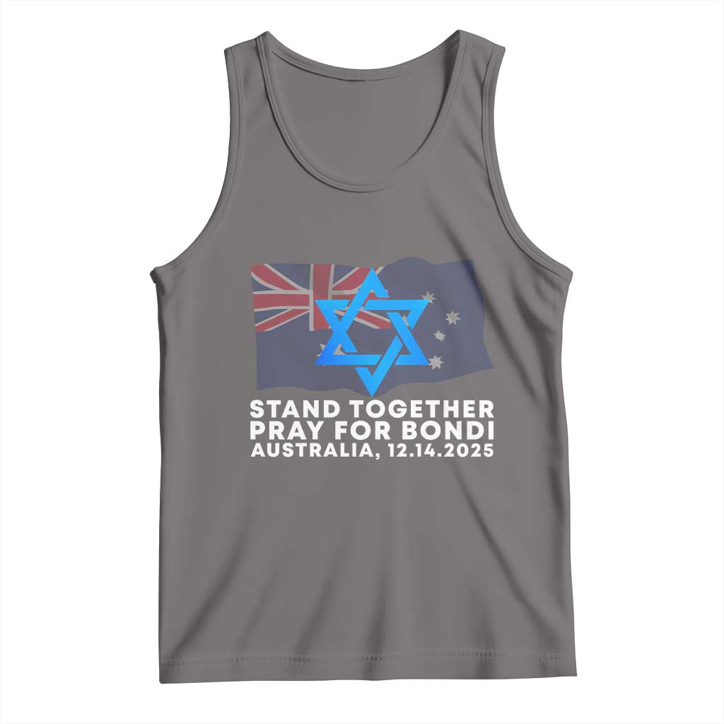 Jewish Strong Stand Together Tank Top Pray for Bondi Australia Hanukkah Dec 14 2025 Remembrance - Wonder Print Shop