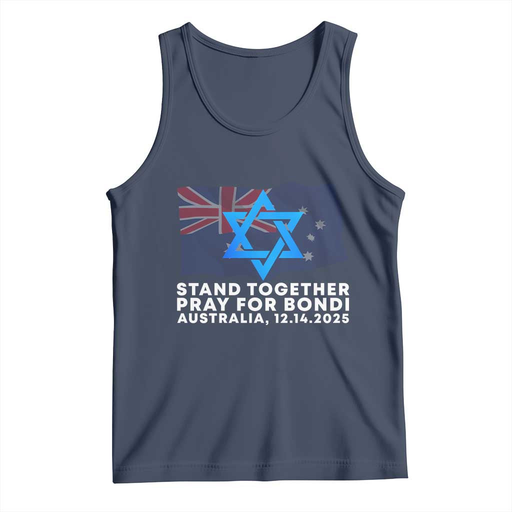 Jewish Strong Stand Together Tank Top Pray for Bondi Australia Hanukkah Dec 14 2025 Remembrance - Wonder Print Shop