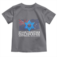 Jewish Strong Stand Together Toddler T Shirt Pray for Bondi Australia Hanukkah Dec 14 2025 Remembrance - Wonder Print Shop
