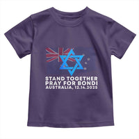 Jewish Strong Stand Together Toddler T Shirt Pray for Bondi Australia Hanukkah Dec 14 2025 Remembrance - Wonder Print Shop