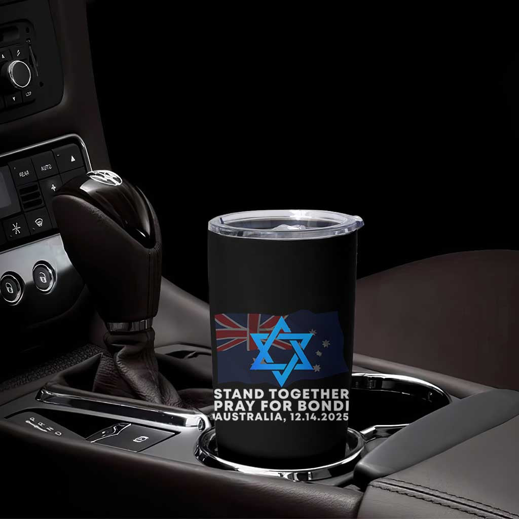Jewish Strong Stand Together Tumbler Cup Pray for Bondi Australia Hanukkah Dec 14 2025 Remembrance - Wonder Print Shop