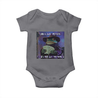 Funny Wizard Frog Fantasy Meme Baby Onesie Call Me Magic Cuz I Be Gathering MTG Gamer - Wonder Print Shop