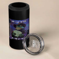 Funny Wizard Frog Fantasy Meme 4 in 1 Can Cooler Tumbler Call Me Magic Cuz I Be Gathering MTG Gamer - Wonder Print Shop
