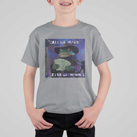 Funny Wizard Frog Fantasy Meme T Shirt For Kid Call Me Magic Cuz I Be Gathering MTG Gamer - Wonder Print Shop