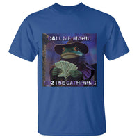 Funny Wizard Frog Fantasy Meme T Shirt Call Me Magic Cuz I Be Gathering MTG Gamer - Wonder Print Shop