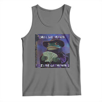 Funny Wizard Frog Fantasy Meme Tank Top Call Me Magic Cuz I Be Gathering MTG Gamer - Wonder Print Shop