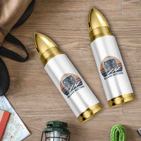 Funny Snowboarding Board Meeting Bullet Tumbler Retro Chairlift Snowboarders Powder Junkies - Wonder Print Shop