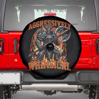 Chaotic Knight Metalcore Edgy Meme Aggressively Whimsical Spare Tire Cover Armor Metalheads Fairycore Tendencies - Wonder Print Shop
