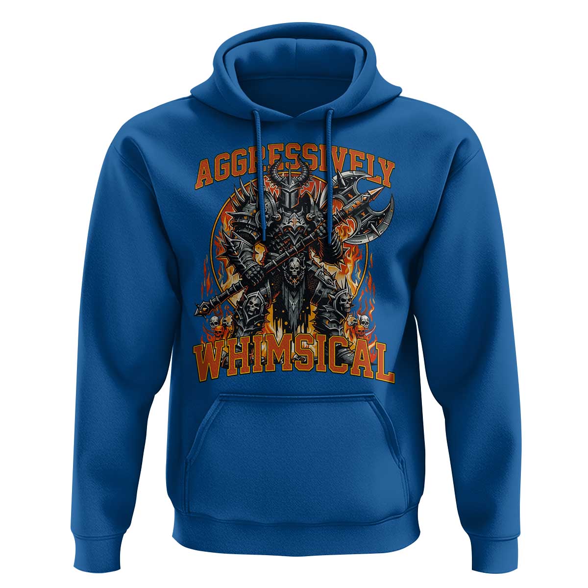 Chaotic Knight Metalcore Edgy Meme Aggressively Whimsical Hoodie Armor Metalheads Fairycore Tendencies - Wonder Print Shop