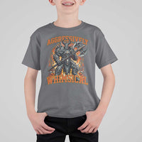 Chaotic Knight Metalcore Edgy Meme Aggressively Whimsical T Shirt For Kid Armor Metalheads Fairycore Tendencies - Wonder Print Shop