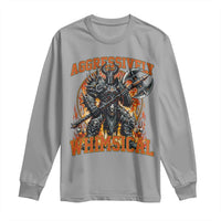 Chaotic Knight Metalcore Edgy Meme Aggressively Whimsical Long Sleeve Shirt Armor Metalheads Fairycore Tendencies - Wonder Print Shop
