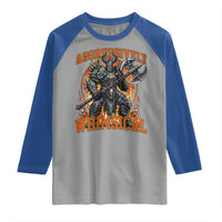 Chaotic Knight Metalcore Edgy Meme Aggressively Whimsical Raglan Shirt Armor Metalheads Fairycore Tendencies - Wonder Print Shop