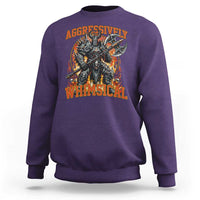 Chaotic Knight Metalcore Edgy Meme Aggressively Whimsical Sweatshirt Armor Metalheads Fairycore Tendencies - Wonder Print Shop
