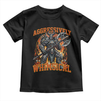 Chaotic Knight Metalcore Edgy Meme Aggressively Whimsical Toddler T Shirt Armor Metalheads Fairycore Tendencies - Wonder Print Shop
