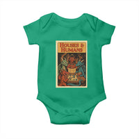 Houses and Humans Fantasy Tabletop Game Baby Onesie Retro RPG Dragons Board Game Roleplay Fans - Wonder Print Shop
