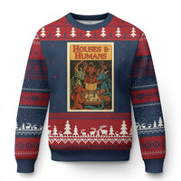 Houses and Humans Fantasy Tabletop Game Ugly Christmas Sweater Retro RPG Dragons Board Game Roleplay Fans - Wonder Print Shop