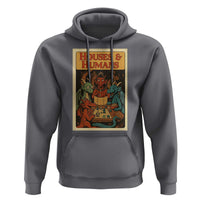 Houses and Humans Fantasy Tabletop Game Hoodie Retro RPG Dragons Board Game Roleplay Fans - Wonder Print Shop