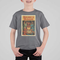 Houses and Humans Fantasy Tabletop Game T Shirt For Kid Retro RPG Dragons Board Game Roleplay Fans - Wonder Print Shop