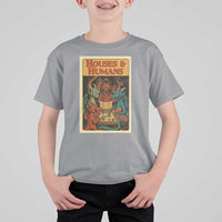 Houses and Humans Fantasy Tabletop Game T Shirt For Kid Retro RPG Dragons Board Game Roleplay Fans - Wonder Print Shop