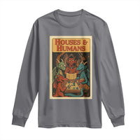 Houses and Humans Fantasy Tabletop Game Long Sleeve Shirt Retro RPG Dragons Board Game Roleplay Fans - Wonder Print Shop