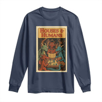 Houses and Humans Fantasy Tabletop Game Long Sleeve Shirt Retro RPG Dragons Board Game Roleplay Fans - Wonder Print Shop