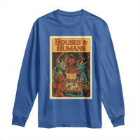 Houses and Humans Fantasy Tabletop Game Long Sleeve Shirt Retro RPG Dragons Board Game Roleplay Fans - Wonder Print Shop