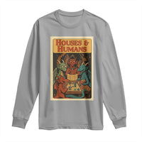 Houses and Humans Fantasy Tabletop Game Long Sleeve Shirt Retro RPG Dragons Board Game Roleplay Fans - Wonder Print Shop