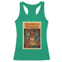 Houses and Humans Fantasy Tabletop Game Racerback Tank Top Retro RPG Dragons Board Game Roleplay Fans - Wonder Print Shop