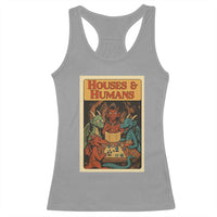 Houses and Humans Fantasy Tabletop Game Racerback Tank Top Retro RPG Dragons Board Game Roleplay Fans - Wonder Print Shop