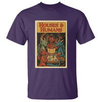 Houses and Humans Fantasy Tabletop Game T Shirt Retro RPG Dragons Board Game Roleplay Fans - Wonder Print Shop