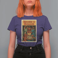 Houses and Humans Fantasy Tabletop Game T Shirt For Women Retro RPG Dragons Board Game Roleplay Fans - Wonder Print Shop