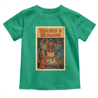 Houses and Humans Fantasy Tabletop Game Toddler T Shirt Retro RPG Dragons Board Game Roleplay Fans - Wonder Print Shop