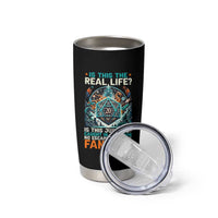 Is This the Real Life RPG Parody Fantasy Dice Tumbler Cup Funny Epic Tabletop Dungeon Roleplay Game Fans - Wonder Print Shop