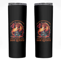 I’m Not Procrastinating I’m Doing Side Quests Skinny Tumbler Fantasy Gamer Humor Epic Dragon RPG Adventure - Wonder Print Shop