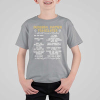 Dungeon Master Translator RPG Humor T Shirt For Kid Sarcastic Tabletop Roleplay Game Masters and Players - Wonder Print Shop