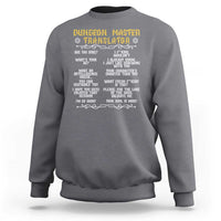 Dungeon Master Translator RPG Humor Sweatshirt Sarcastic Tabletop Roleplay Game Masters and Players - Wonder Print Shop