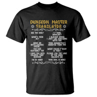 Dungeon Master Translator RPG Humor T Shirt Sarcastic Tabletop Roleplay Game Masters and Players - Wonder Print Shop