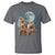 Funny Three Groundhog Meme T Shirt Woodchucks Under The Moon