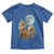 Funny Three Groundhog Meme Toddler T Shirt Woodchucks Under The Moon