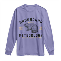 Groundhog Meteorology Long Sleeve Shirt Estd 1887 Accurate 50 Percent Of The Time Woodchuck