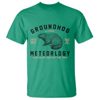 Groundhog Meteorology T Shirt Estd 1887 Accurate 50 Percent Of The Time Woodchuck