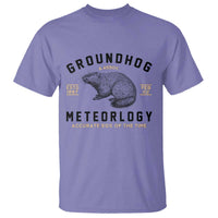 Groundhog Meteorology T Shirt Estd 1887 Accurate 50 Percent Of The Time Woodchuck