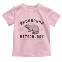 Groundhog Meteorology Toddler T Shirt Estd 1887 Accurate 50 Percent Of The Time Woodchuck