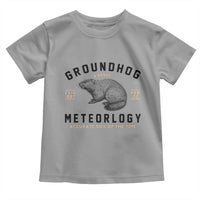 Groundhog Meteorology Toddler T Shirt Estd 1887 Accurate 50 Percent Of The Time Woodchuck