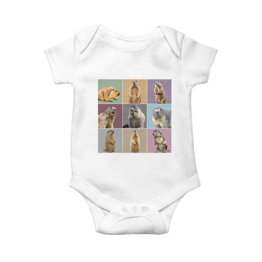 In My Groundhog Era Baby Onesie Funny Woodchuck