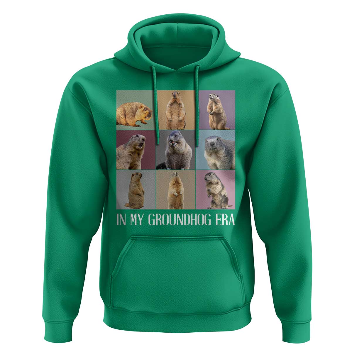 In My Groundhog Era Hoodie Funny Woodchuck
