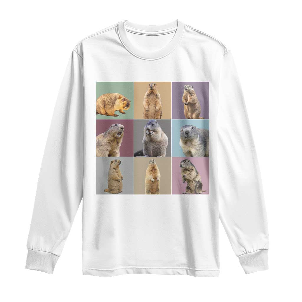 In My Groundhog Era Long Sleeve Shirt Funny Woodchuck