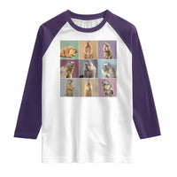 In My Groundhog Era Raglan Shirt Funny Woodchuck