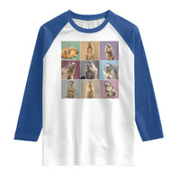 In My Groundhog Era Raglan Shirt Funny Woodchuck
